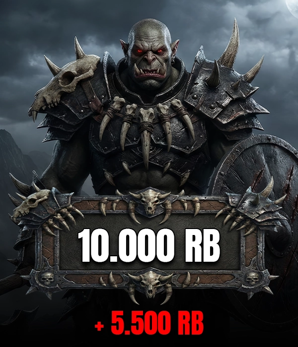 BRETHKO 10000 RB + 5500 RB Bonus